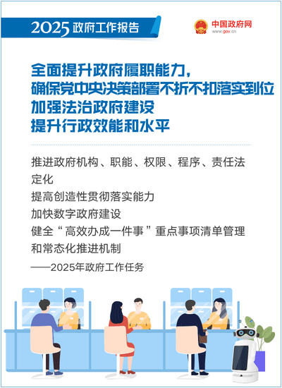 2025年政府工作任务：推进职务科技成果赋权和资产单列管理改革，加强知识产权保护和运用│附政府工作报告