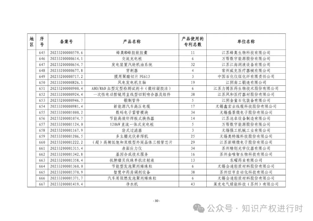 3197件！2024年度专利密集型产品名单