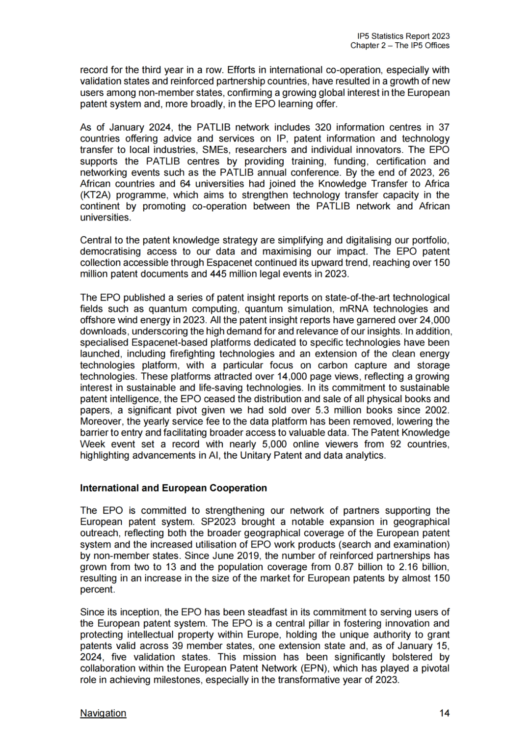 《2023年世界五大知识产权局统计报告》(中英文版全文)发布!