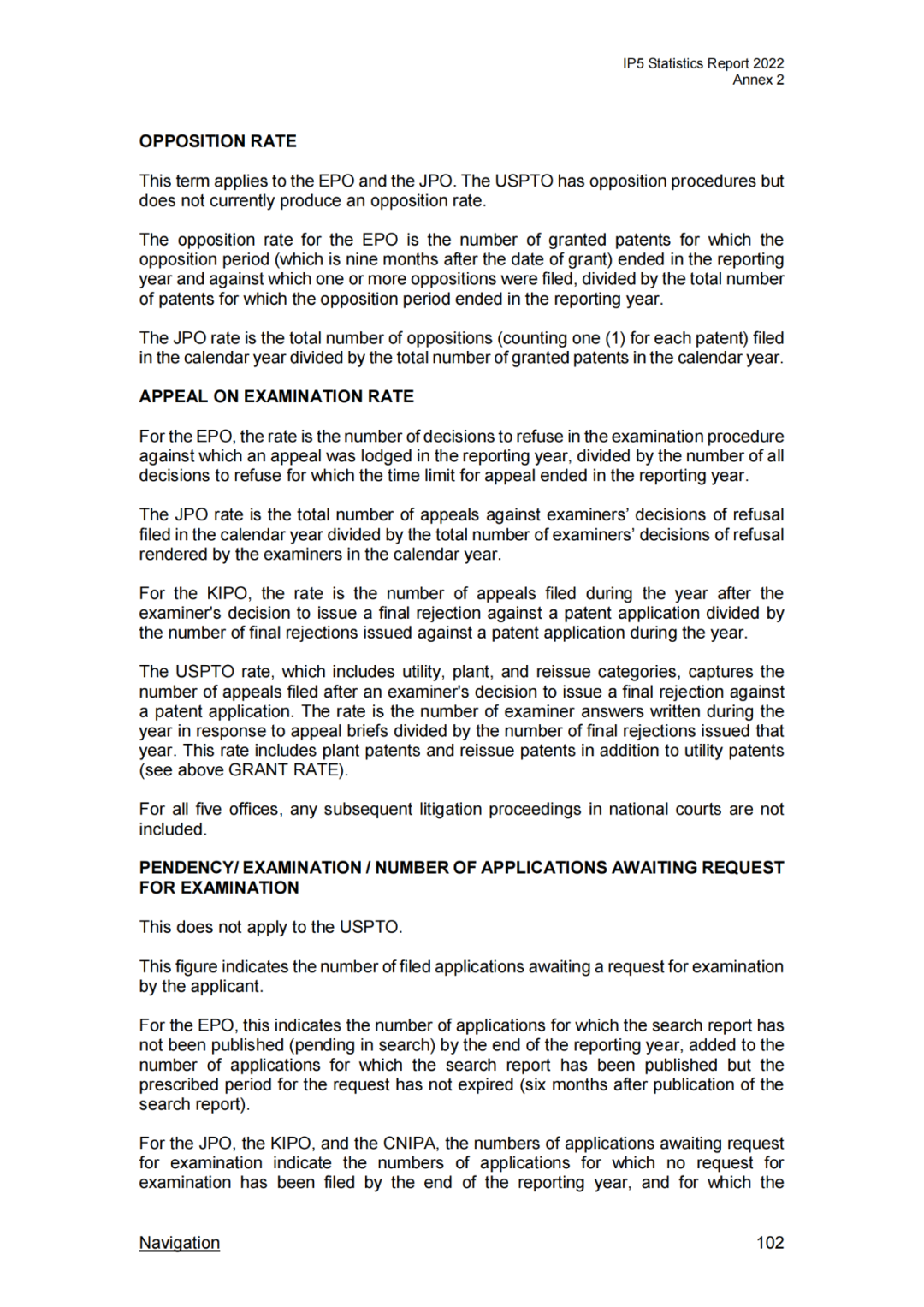 《2023年世界五大知识产权局统计报告》(中英文版全文)发布!