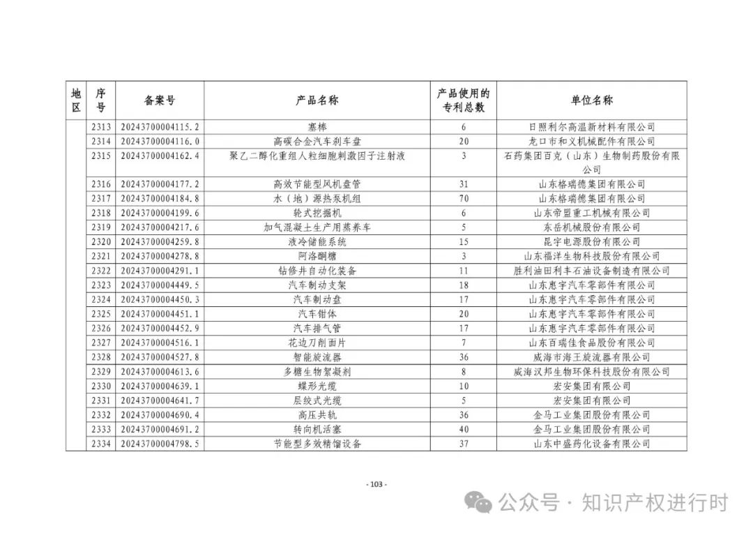 3197件！2024年度专利密集型产品名单