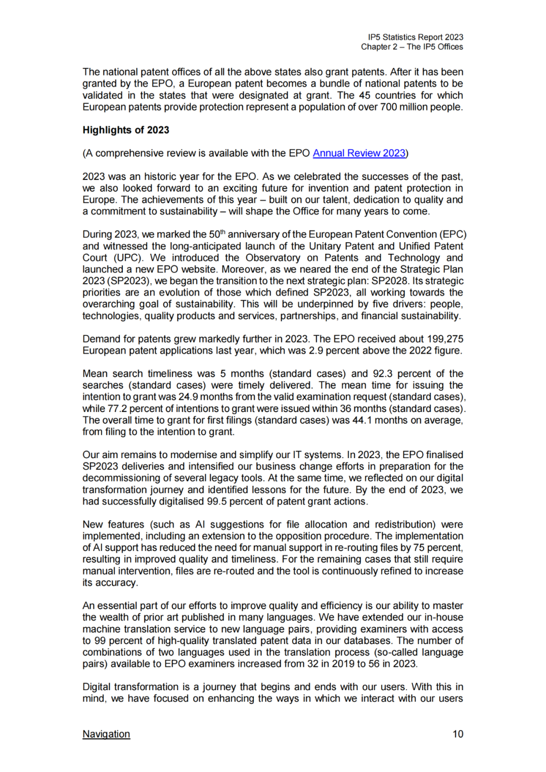 《2023年世界五大知识产权局统计报告》(中英文版全文)发布!