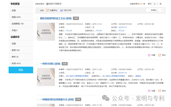 2023年发明专利授权率、驳回率和撤回率较高的50个IPC分类及部分案例分析