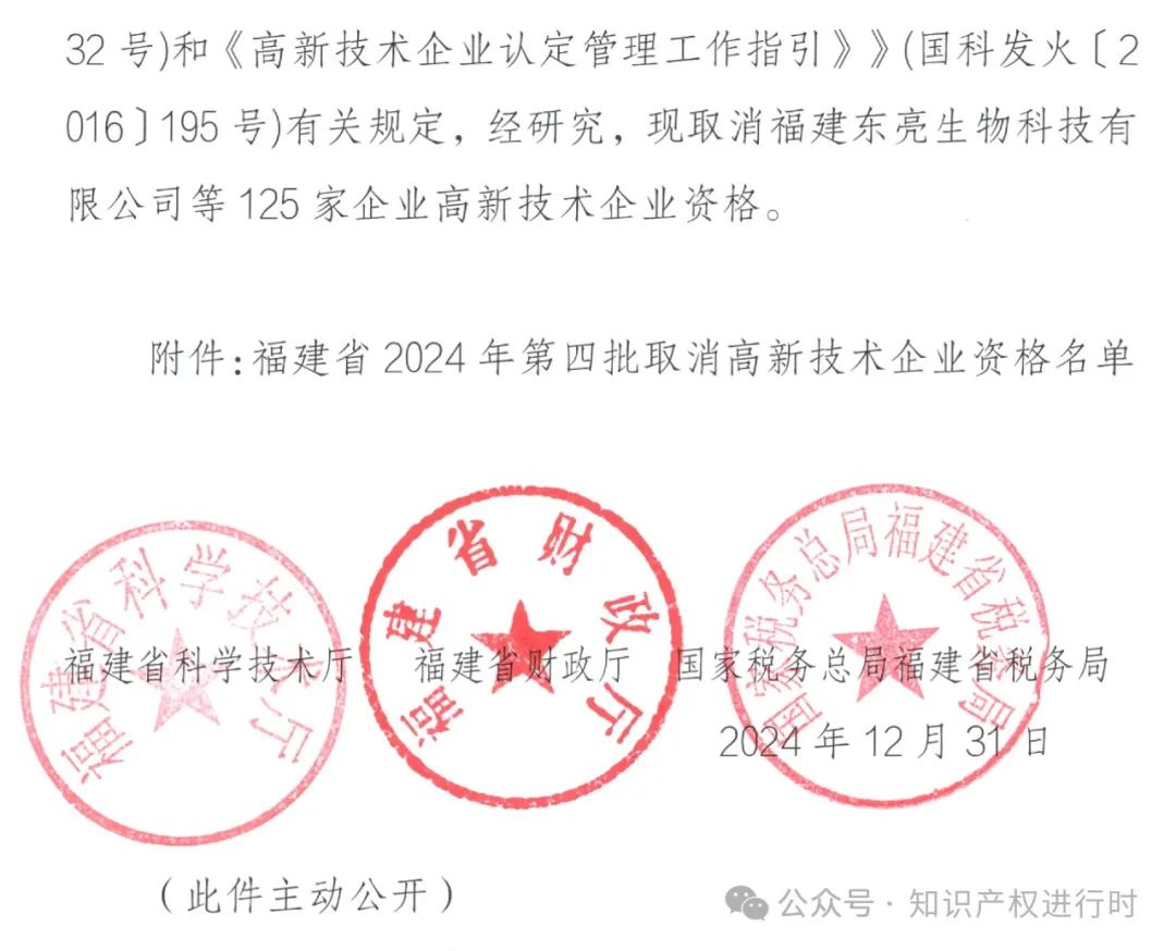 这些情形将被取消高企资格 | 严查! 取消1296家高新技术企业资格。追缴税收优惠和奖励资金