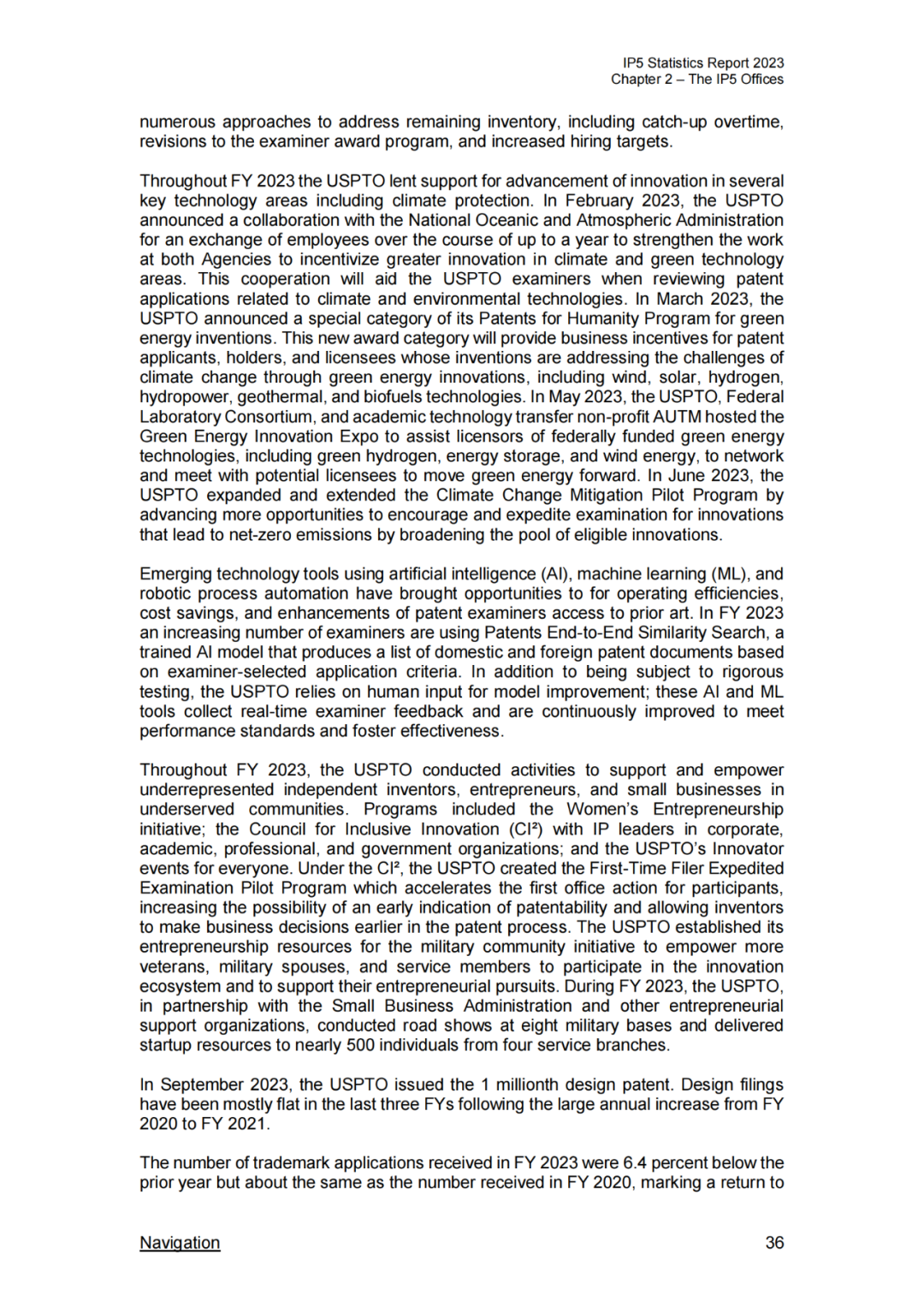 《2023年世界五大知识产权局统计报告》(中英文版全文)发布!