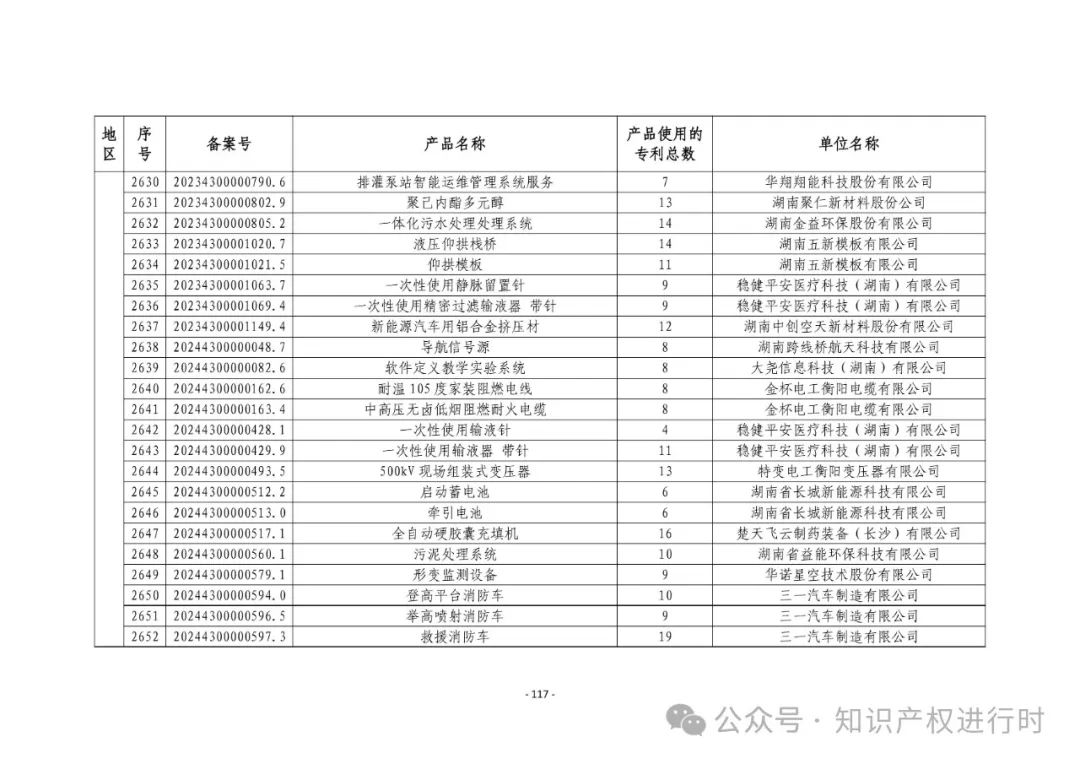 3197件！2024年度专利密集型产品名单